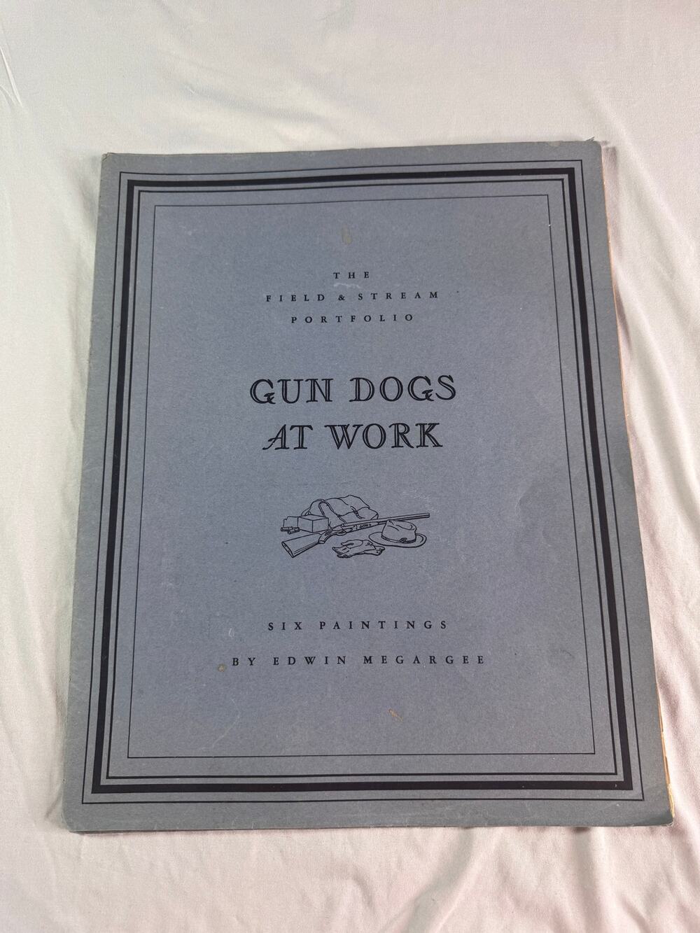 Edwin Megargee Gun Dogs at Work 1945 Cocker Springer Spaniel 2 Prints